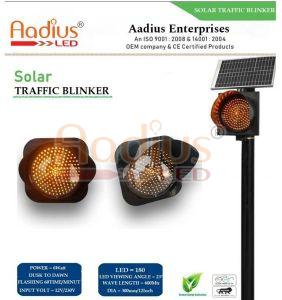6W Solar Safety Signal Traffic Blinker