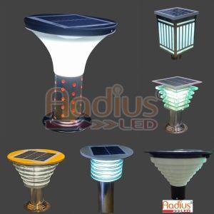 Decorative Outdoor Solar LED Bollard Light