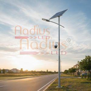 Smart Surveillance Solar LED Street Light with Camera