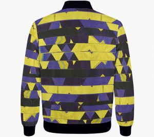 Womens Acid Strata Bomber Jacket