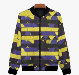 Womens Acid Strata Bomber Jacket