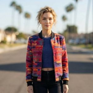 Womens Ignition Spark Bomber Jacket