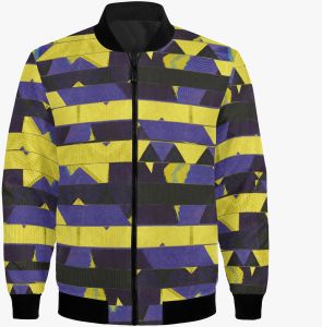 Womens Acid Strata Bomber Jacket