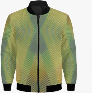 Womens Biogeometry Lush Bomber Jacket