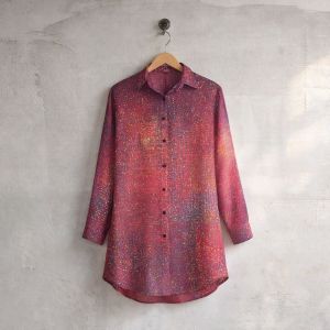 Womens Dark Pink Shirt