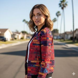 Womens Ignition Spark Bomber Jacket