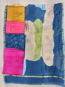 Pure Chanderi Unstitched Suits