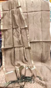 Shibori Work Unstitched Suits