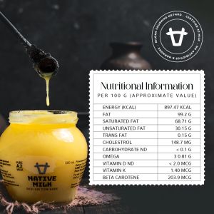 Native Pure A2 Cow Ghee