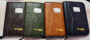 Legal Size Leather Document Folder