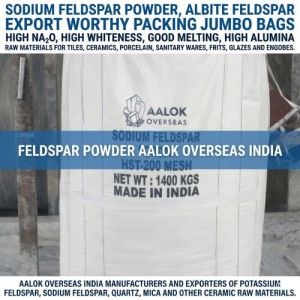 High Whiteness Sodium Feldspar Powder