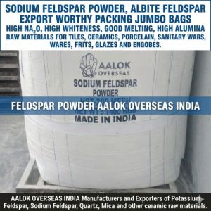 High Whiteness Sodium Feldspar Powder