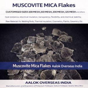 Muscovit Mica Flakes