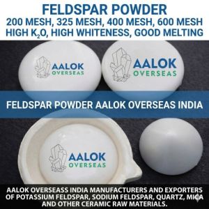 White Potassium Feldspar Powder
