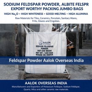 White Sodium Feldspar Powder