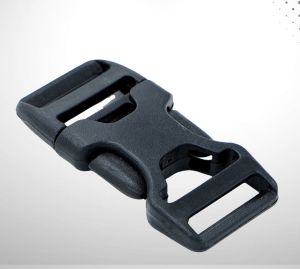 Solid Black Side Release Buckle