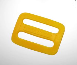 Yellow Plastic Bag Strap Buckles