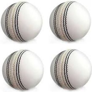 White Leather Cricket Balls
