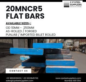 20MNCR5 Alloy Steel Flat Bar