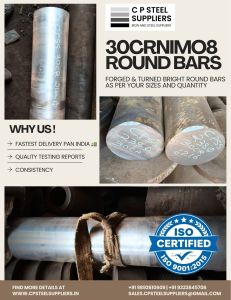 30CRNIMO8 Steel Round Bar