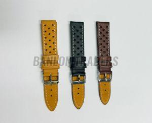 Female Genuine Leather Racer Watch Strap