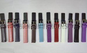 Genuine Leather Colourful Watch Strap