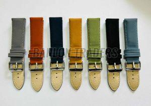 Genuine Leather Velvet Watch Starp