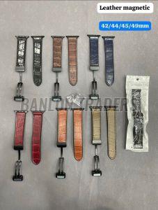 Leather Magnetic Watch Strap for Apple Watches