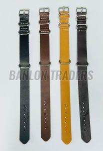 Leather Nato Watch Strap