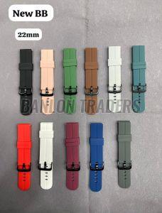 Multi Color Silicon Smart Watch Strap