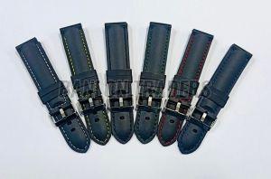 Silicone Stitched Watch Strap