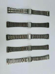 Stainless Steel Two Piece Lock Watch Straps