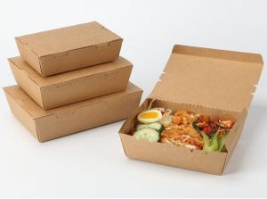 Paper Take Away Food Packaging Box