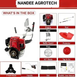 Petrol Brush Cutter Machine