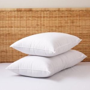White Cotton Bed Pillow