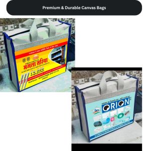 Premium Canvas Printed Tote Bags