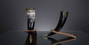 Drinking Viking Horn