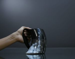 Handmade Buffalo Horn Mug