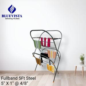 5 Feet Stainless Steel Foldable Clothes Drying Stand