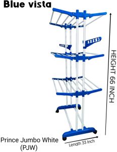 66 Inch Prince Jumbo Multi Layer Steel Drying Stand