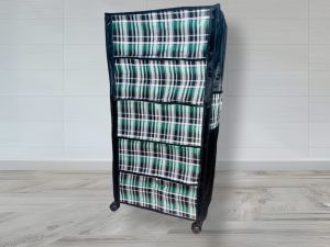 Compact Fabric Clothes Storage Cabinet