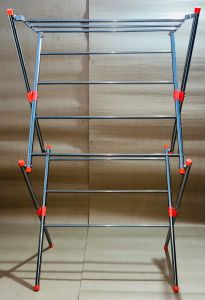Heavy Duty Foldable Multi Rod Steel Drying Stand