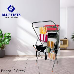 Heavy Duty Stainless Steel Foldable Cloth Drying Stand