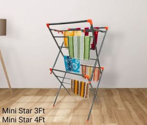 Mini Star Foldable Steel Clothes Drying Stand