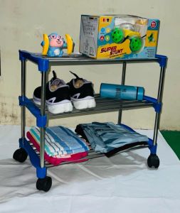 Multipurpose Rolling Storage Rack Stand