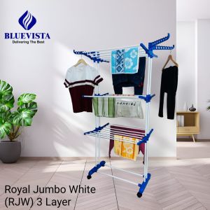 Royal Jumbo White 3 Layer Drying Stand