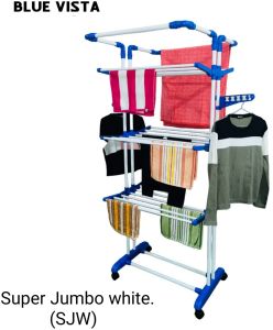 Super Jumbo 3 Tier Foldable Steel Clothes Drying Stand