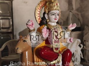White Marble Dashamaa Moorti