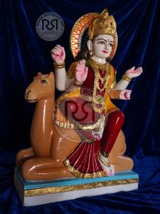 White Marble Dashamaa Moorti