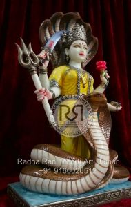 Marble Nagnechi Mata Ji Moorti